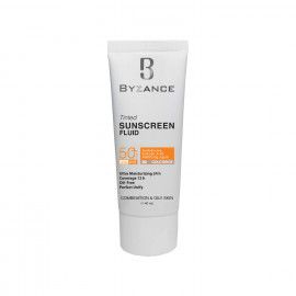 فلوئید ضد آفتاب فاقد چربی SPF 50 بیزانس مناسب پوست های چرب و مختلط حجم 40 میلی لیتر - بژ طلایی شماره 30