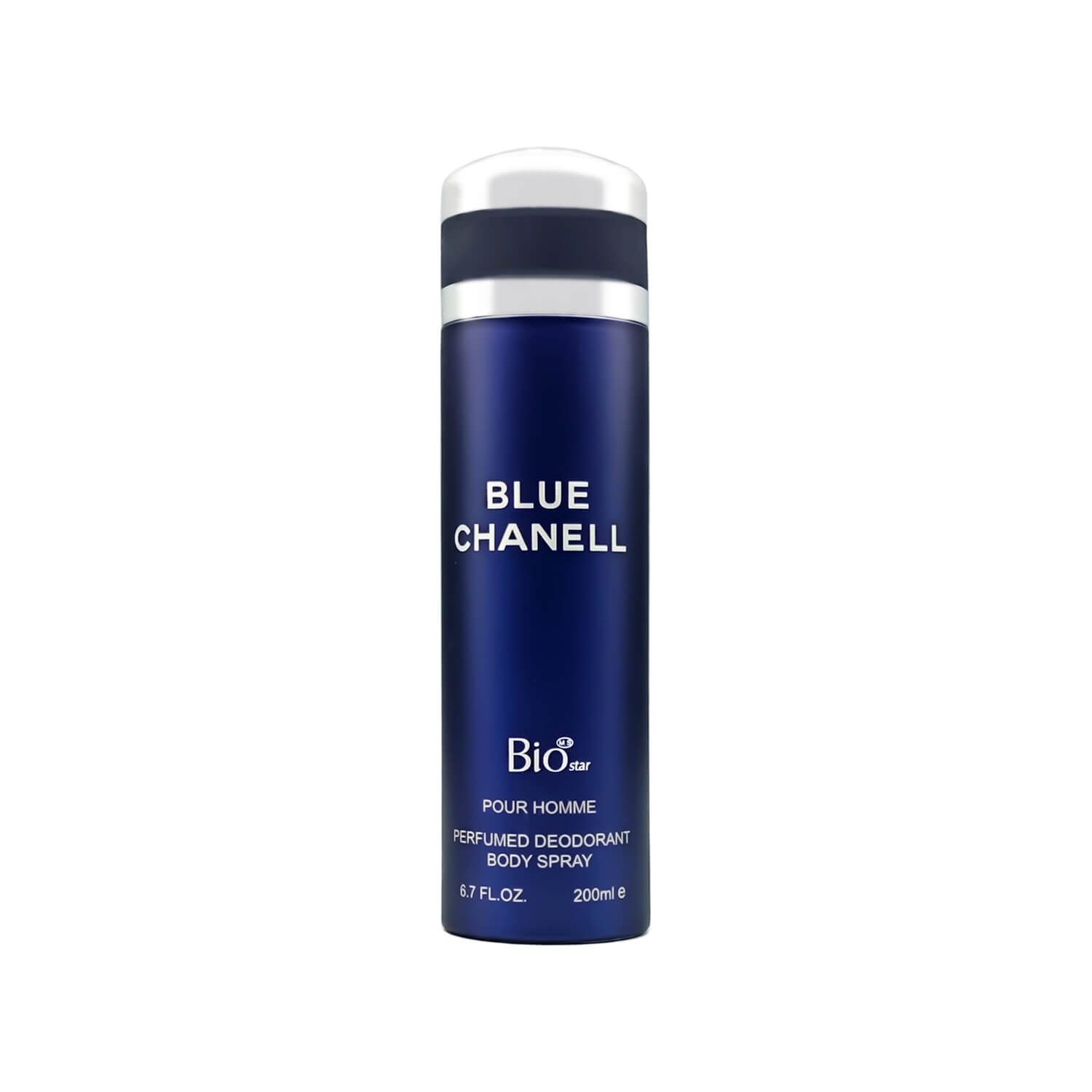 اسپری بدن مردانه بیو استار مدل Blue Chanell حجم 200 میلی لیتر