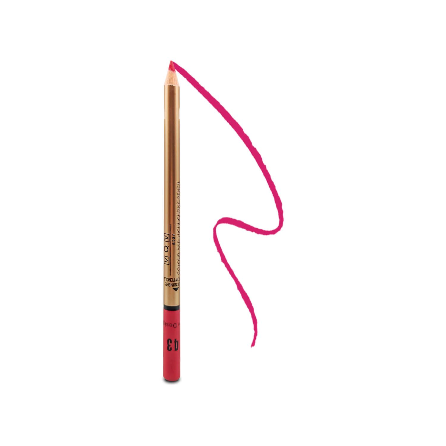 مداد لب وی کیو وی مدل New Design شماره 43