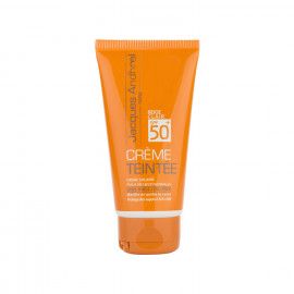 کرم ضد آفتاب فاقد چربی SPF 50 ژاک آندرل مناسب پوست چرب و مستعد آکنه حجم 50 میلی لیتر - بژ روشن