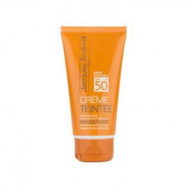 کرم ضد آفتاب SPF 50 ژاک آندرل مناسب پوست خشک و معمولی حجم 50 میلی لیتر - بژ طبیعی