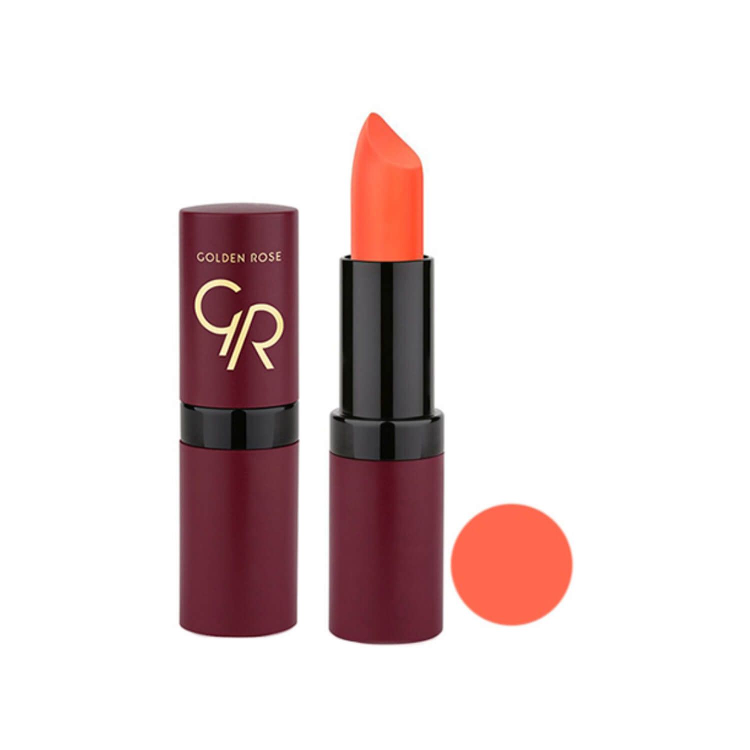 رژ لب جامد گلدن رز مدل Velvet Matte شماره 36