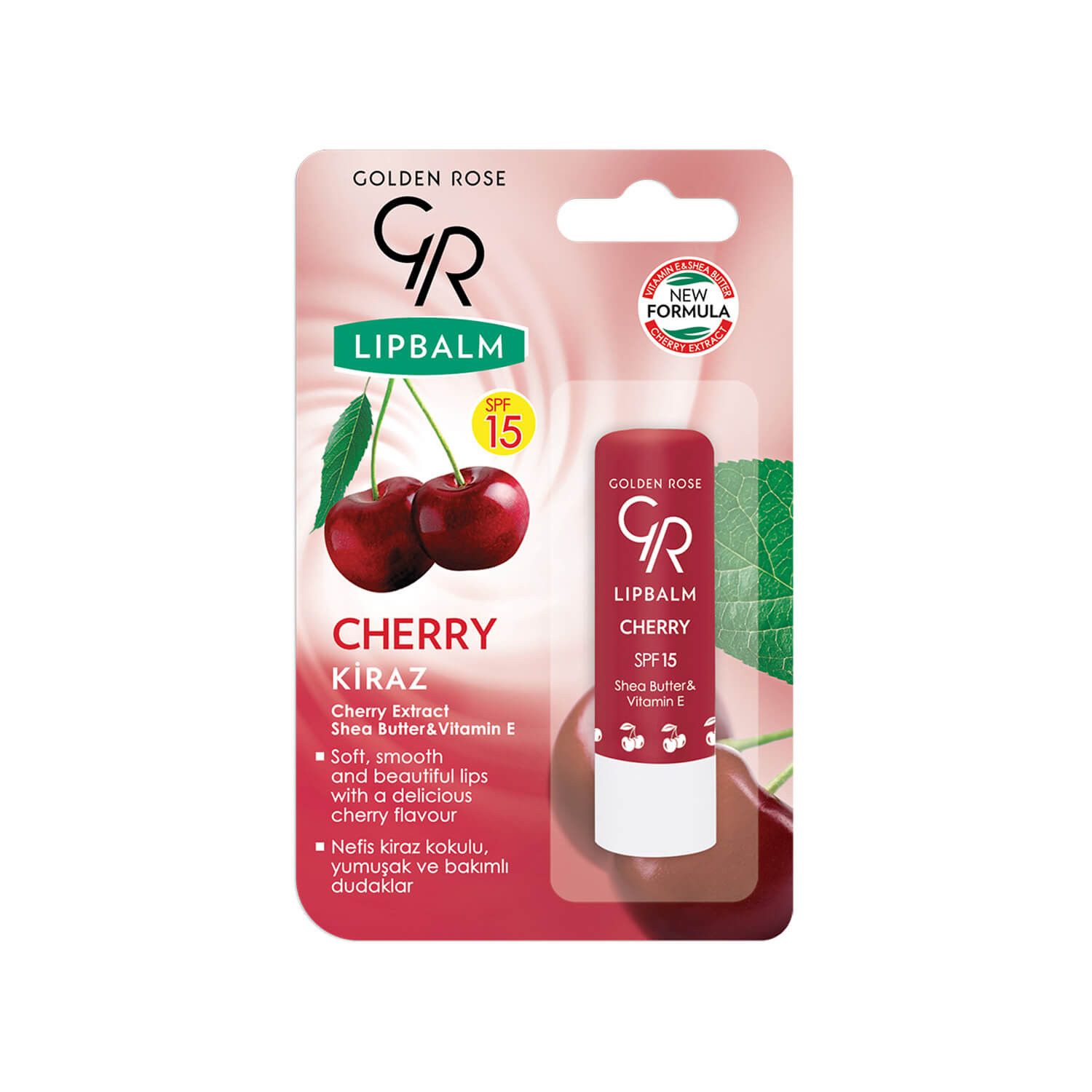 بالم لب SPF 15 گلدن رز حاوی عصاره گیلاس