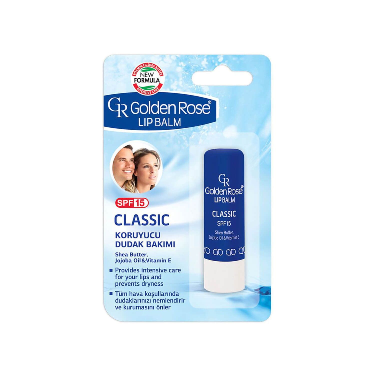 بالم لب کلاسیک SPF 15 گلدن رز