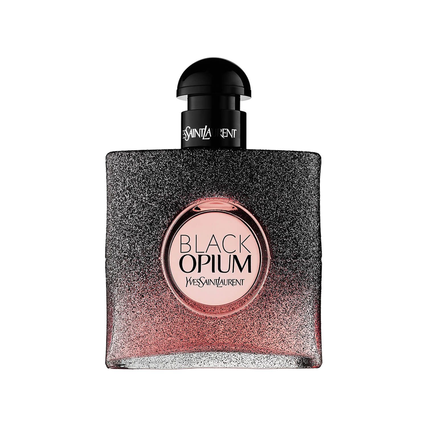 ادو پرفیوم زنانه ایوسن لورن مدل Black Opium Floral Shock حجم 90 میلی لیتر