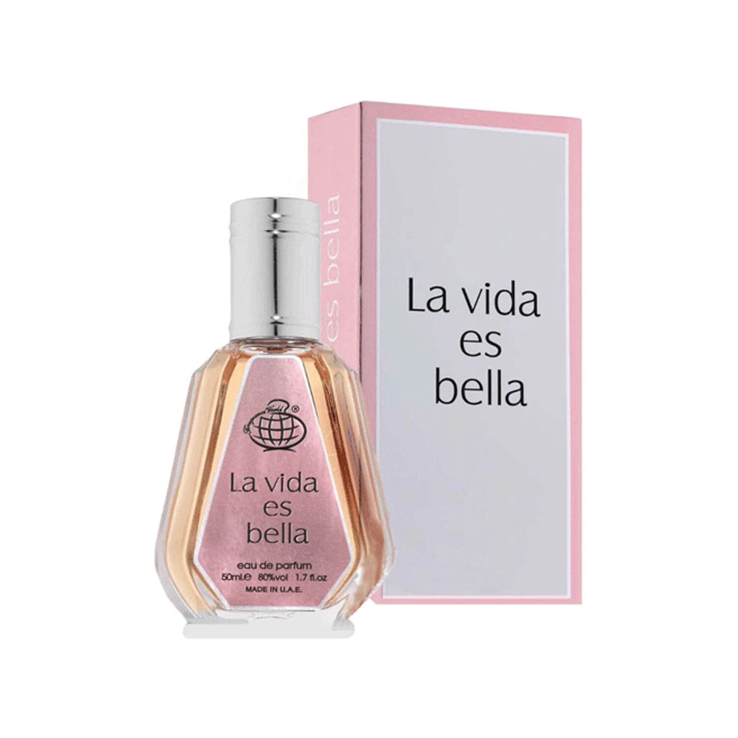 ادو پرفیوم زنانه فراگرنس ورد مدل La Vida Es Bella حجم 50 میلی لیتر