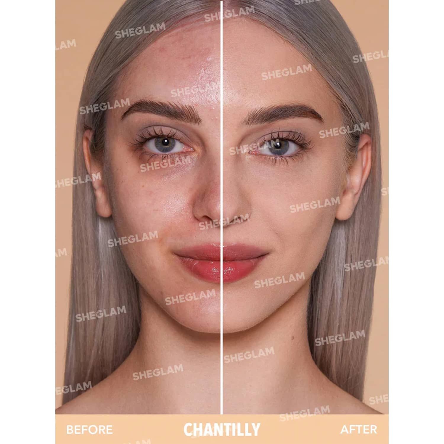 پنکیک کرم پودری شیگلم رنگ Chantilly thumbnail 2