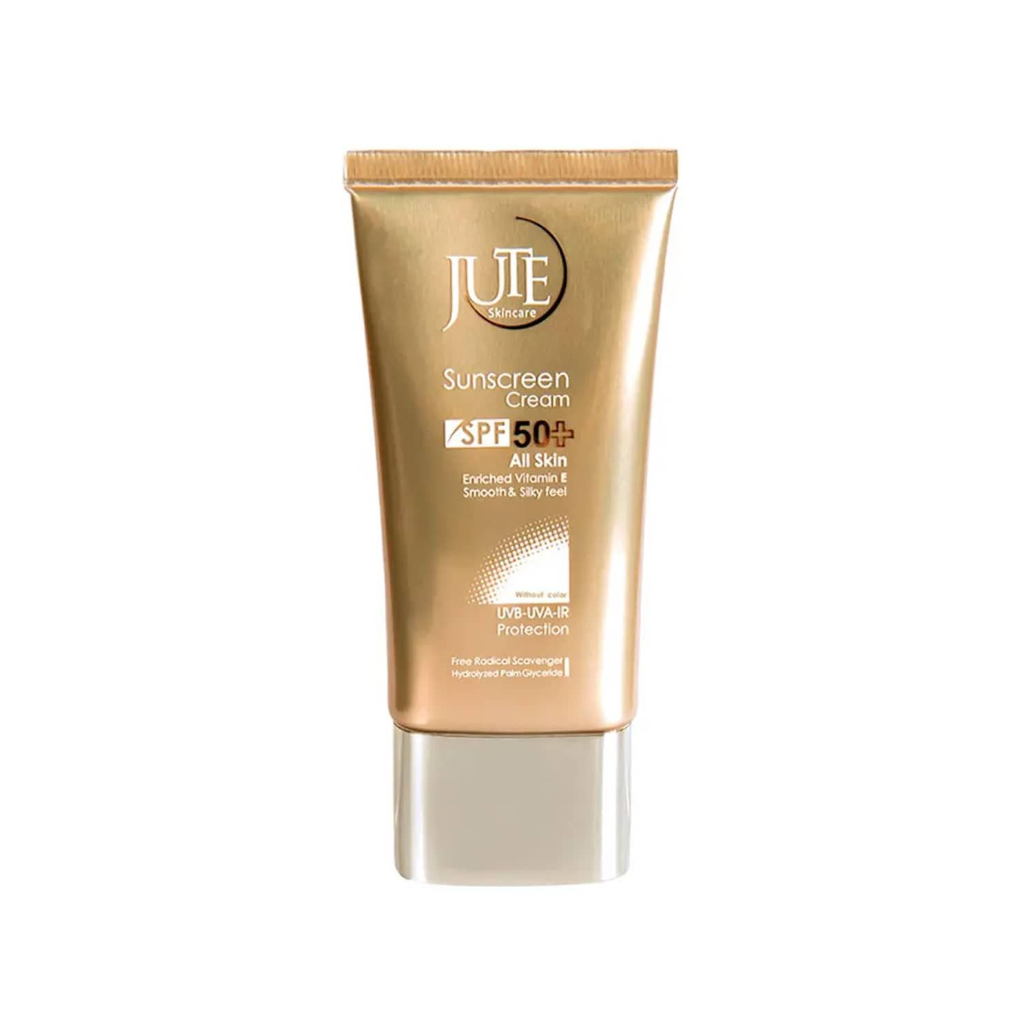 کرم ضد آفتاب ژوت SPF 50 مناسب انواع پوست حجم 40 میلی لیتر- بی رنگ