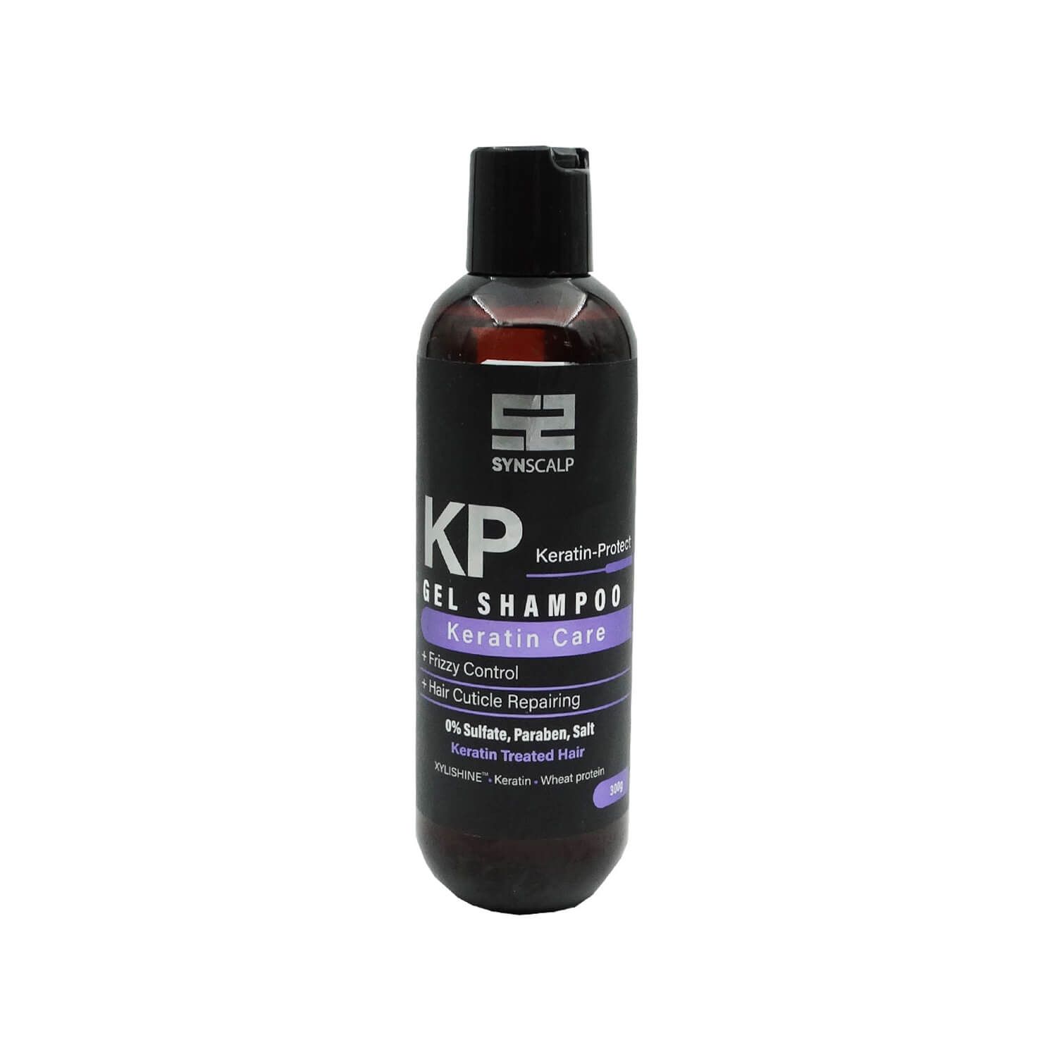 ژل شامپو ساین اسکالپ مدل KP مناسب موهای کراتینه وزن 300 گرم