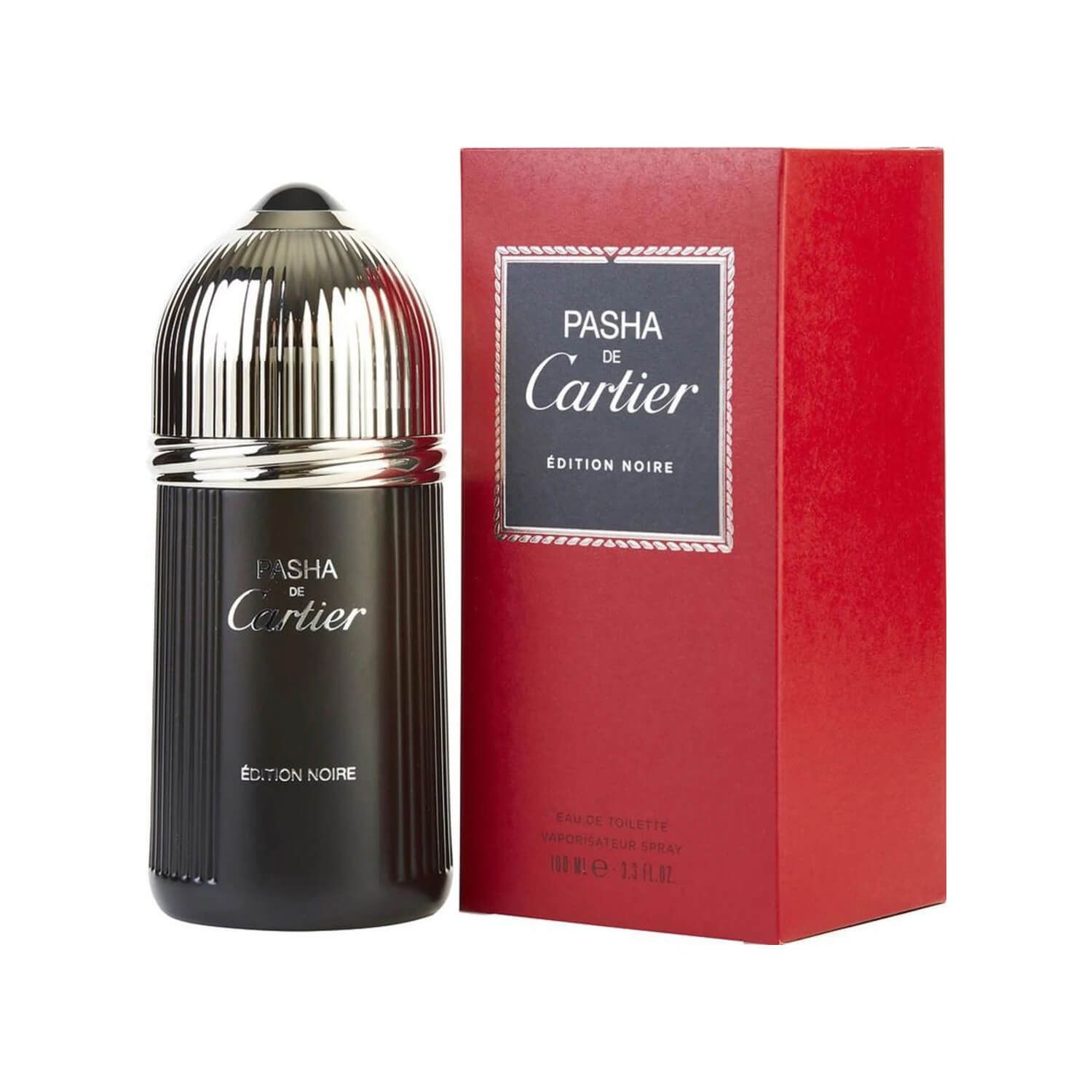 ادو تویلت مردانه کارتیر مدل Pasha de Cartier Edition Noire حجم 100 میلی لیتر