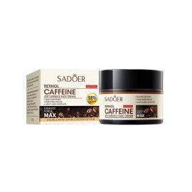 کرم ضد چروک صورت سادور حاوی کافئین و رتینول وزن 50 گرم