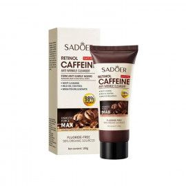 پاک کننده صورت رتینول و کافئین سادور وزن 100 گرم