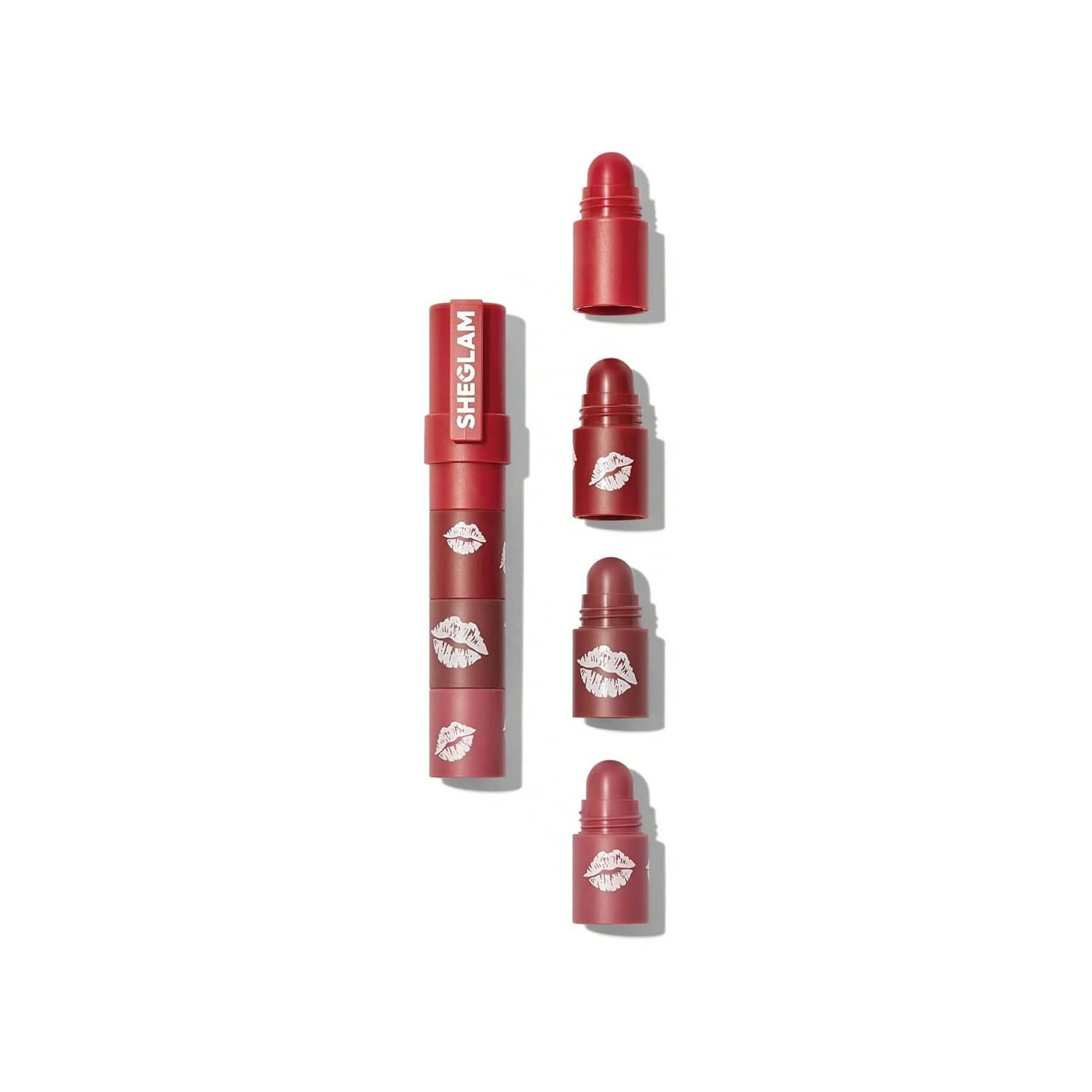 رژ لب شیگلم مدل Mega Lip Stacks رنگ Pink Petal Stack