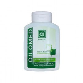 شامپو کنترل کننده چربی مو مای مدل Oilomed حجم 200 میلی لیتر