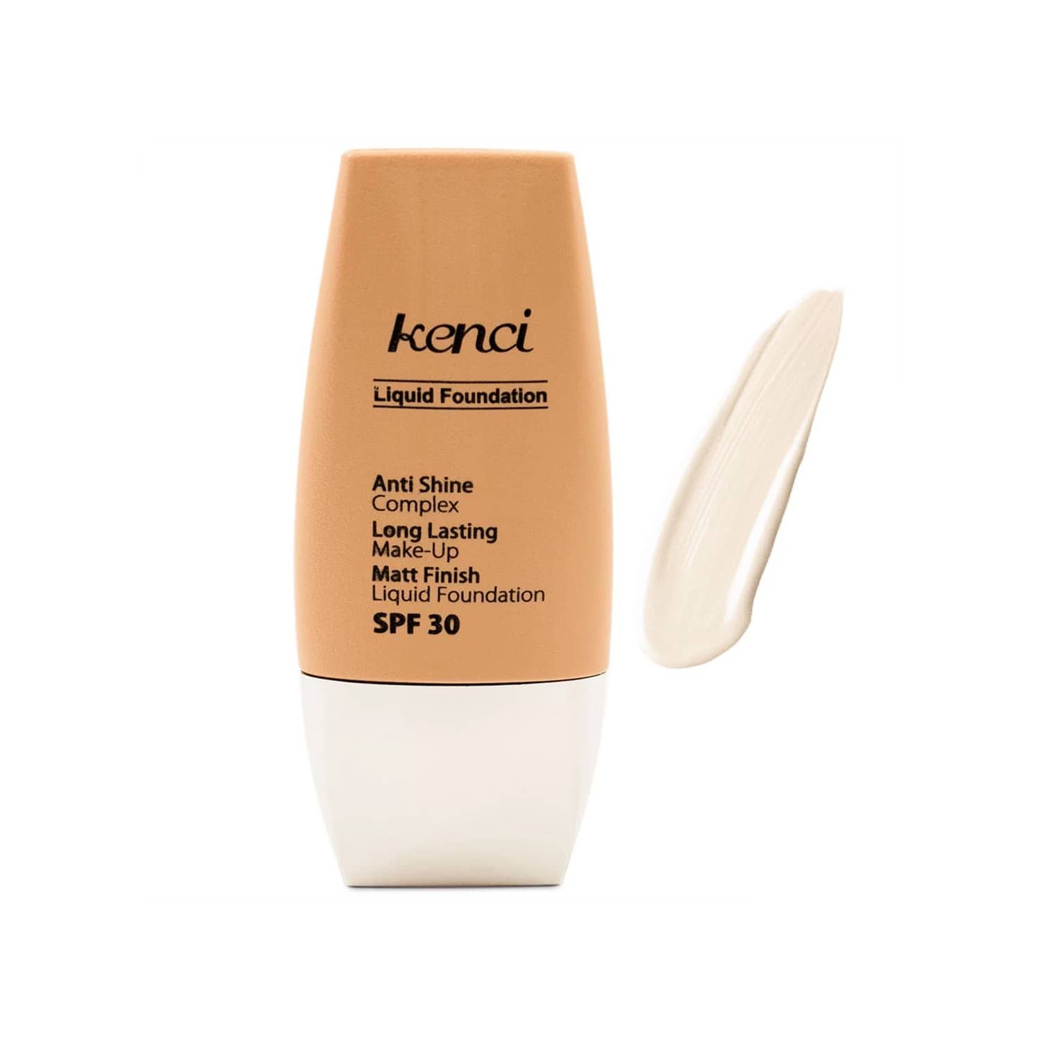 کرم پودر مات SPF 30 کنسی حجم 30 میلی لیتر شماره K101 رنگ شیری روشن