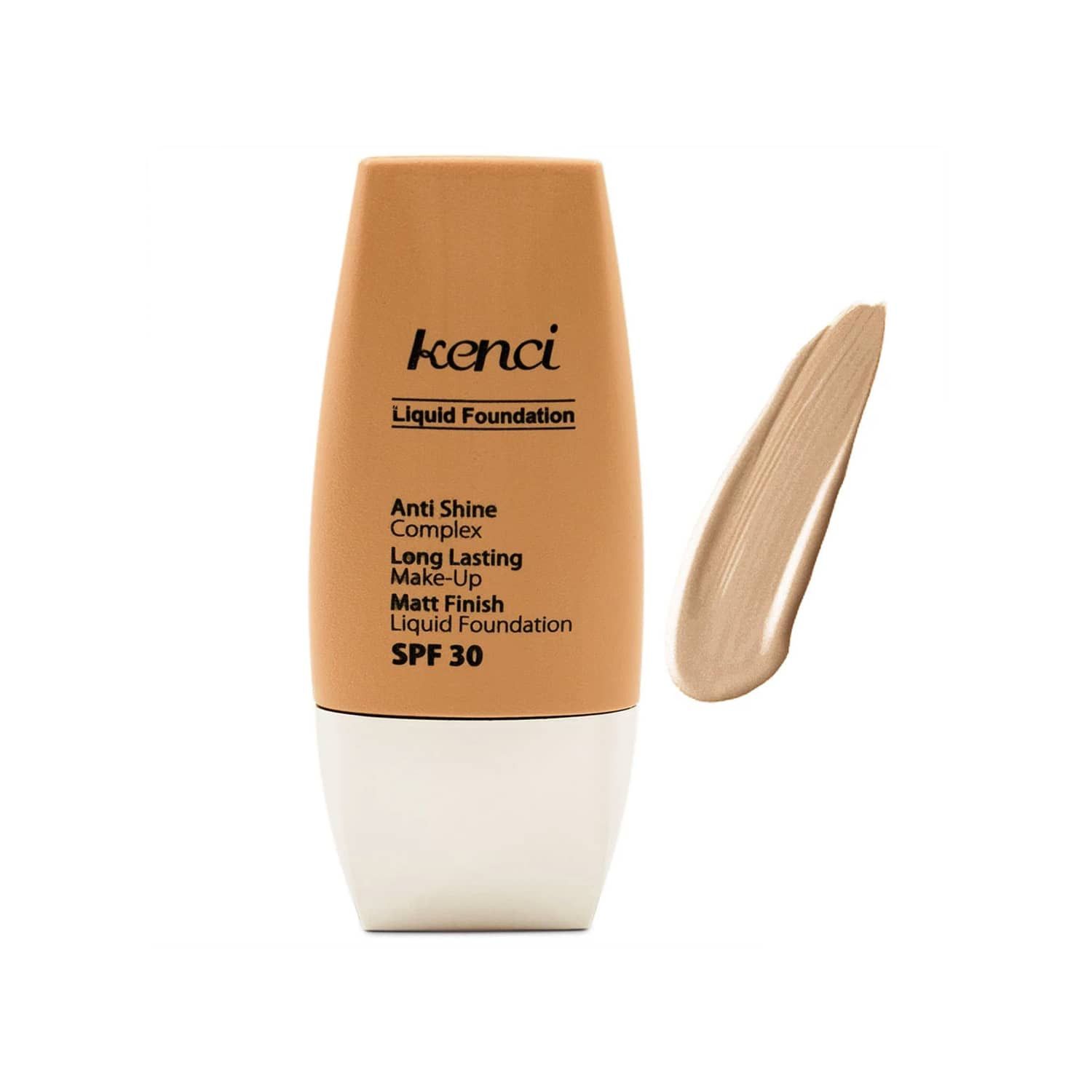 کرم پودر مات SPF 30 کنسی حجم 30 میلی لیتر شماره K104 رنگ برنز روشن