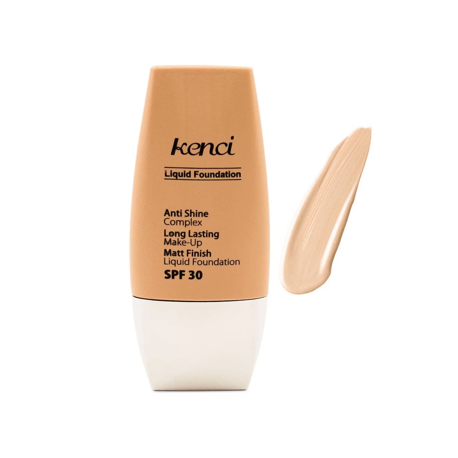 کرم پودر مات SPF 30 کنسی حجم 30 میلی لیتر شماره K107 رنگ نخودی متوسط