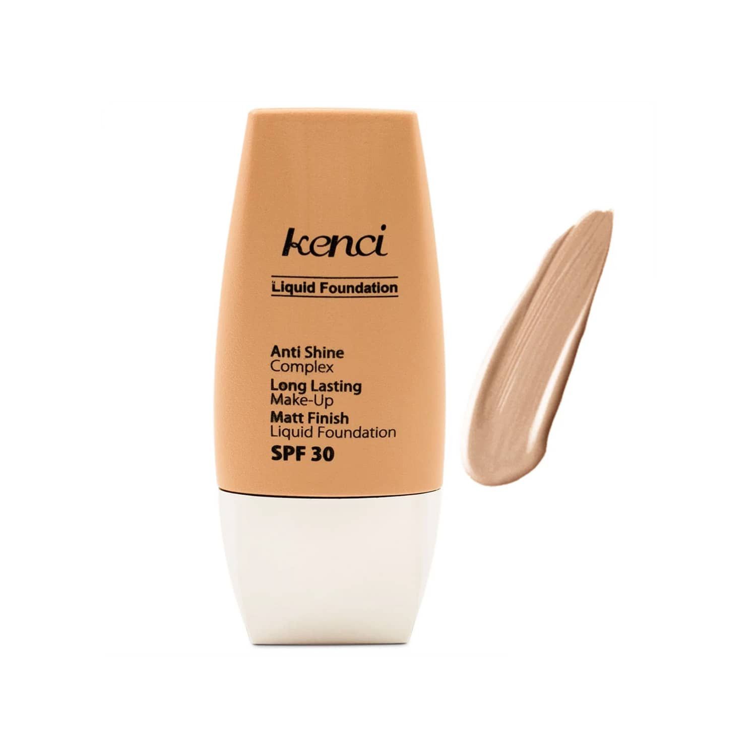 کرم پودر مات SPF 30 کنسی حجم 30 میلی لیتر شماره K108 رنگ برنز متوسط