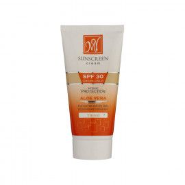 کرم ضد آفتاب SPF 30 مای مناسب پوست های نرمال و خشک حجم 50 میلی لیتر - رنگی