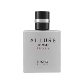 عطر جیبی مردانه النترا تاینی مدل Allure Homme Sport حجم 35 میلی لیتر