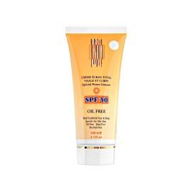 کرم ضد آفتاب صورت و بدن SPF30 آدنایس مناسب پوست چرب حجم 100 میلی لیتر - بی رنگ
