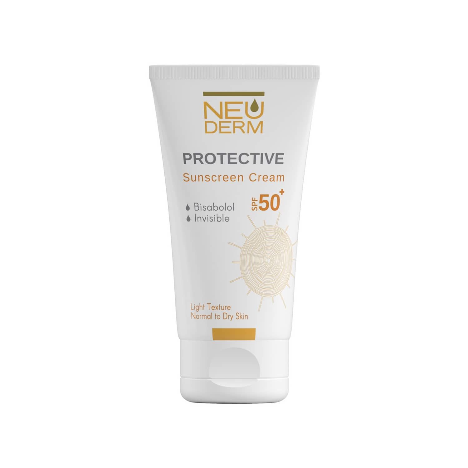 کرم ضد آفتاب نئودرم مدل Max Protect SPF 50 مناسب پوست خشک و معمولی حجم 50 میلی لیتر - بی رنگ