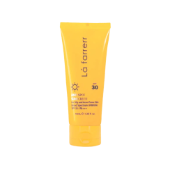 کرم ضد آفتاب و ضد لک فاقد چربی SPF30 لافارر مناسب پوست چرب و مستعد آکنه حجم 40 میلی لیتر - بی رنگ