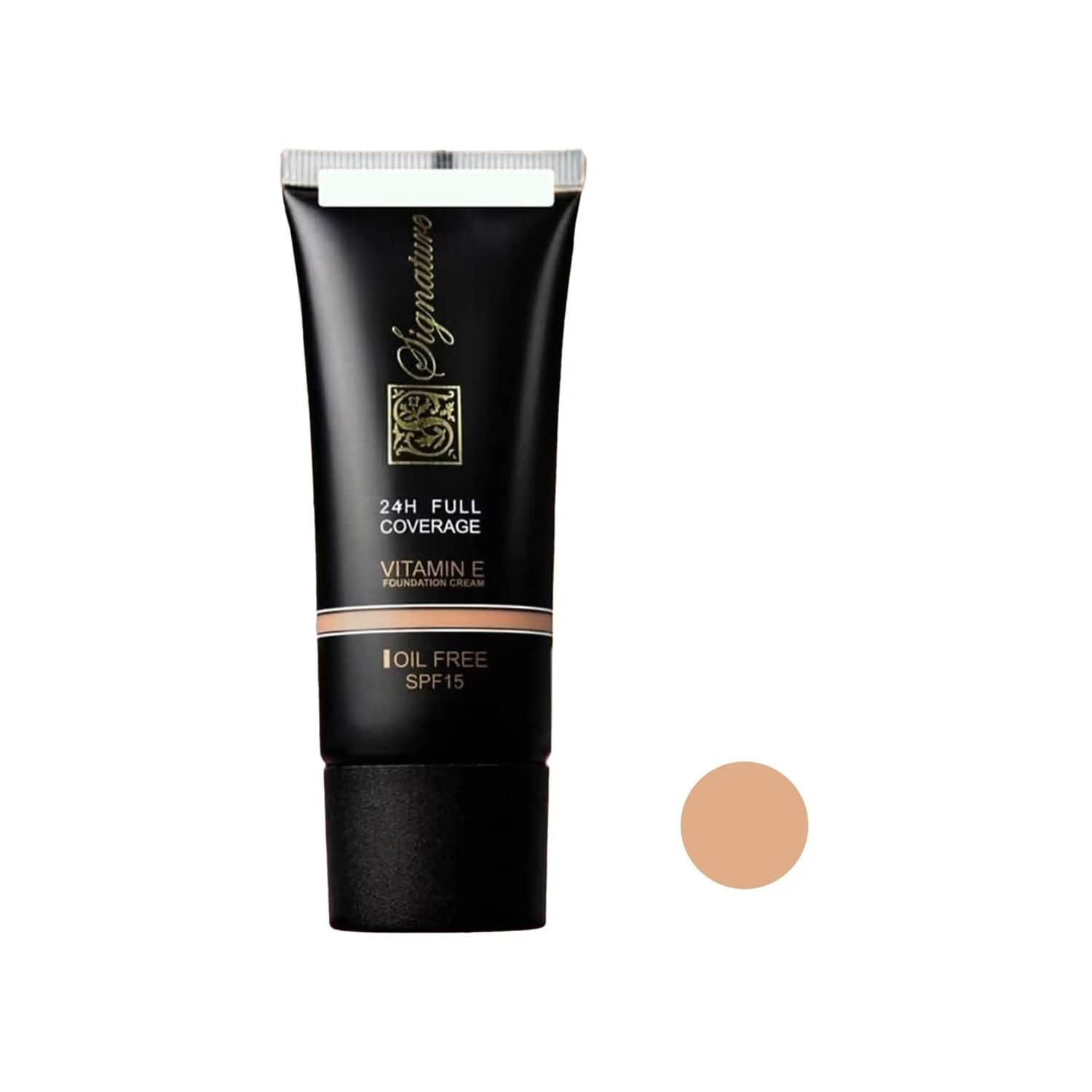 کرم پودر تیوپی فاقد چربی SPF15 سیگنیچر شماره S01 حجم  40 میلی لیتر