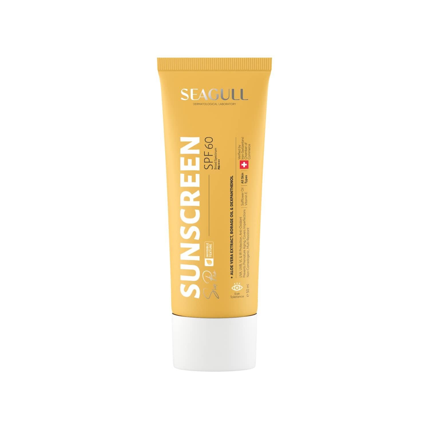 کرم ضد آفتاب سی گل مدل Sunpro SPF 60 حجم 50 میلی لیتر - بی رنگ