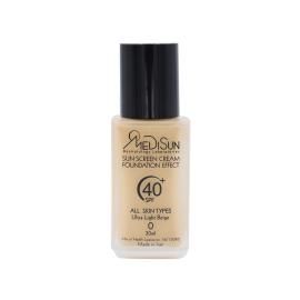 کرم ضد آفتاب شیشه ای SPF 40 مدیسان مناسب انواع پوست حجم 30 میلی لیتر - بژ خیلی روشن کرم ضد آفتاب شیشه ای SPF 40 مدیسان مناسب انواع پوست حجم 30 میلی لیتر - بژ خیلی روشن