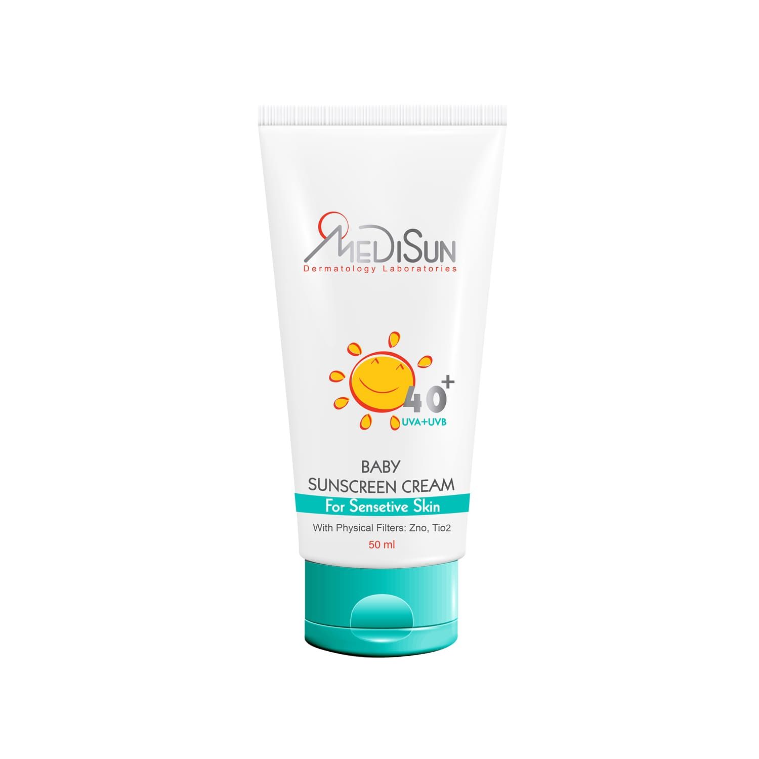 کرم ضد آفتاب کودک SPF 40 مدیسان حجم 50 میلی لیتر