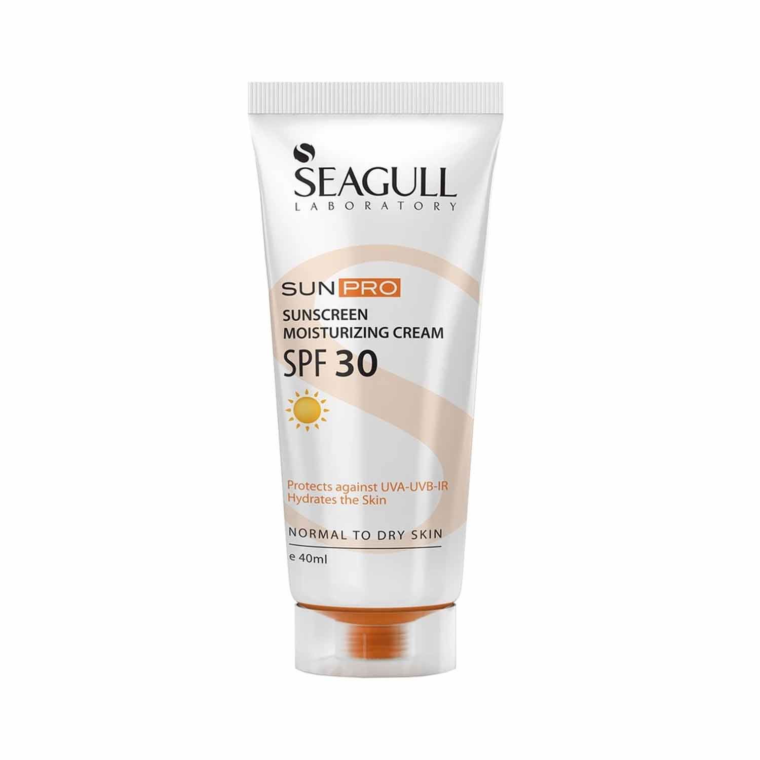 کرم ضد آفتاب و مرطوب کننده سی گل مدل Sunpro SPF 30 حجم 40 میلی لیتر - بی رنگ