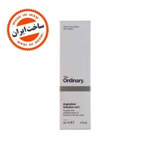 سرم پوست ضد چروک اوردینری حاوی آرژیرلین 10 درصد حجم 30 میلی لیتر