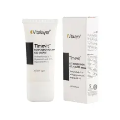 کرم ژل رتینالدئید ویتالیر مدل Timevit حجم 30 میلی لیتر