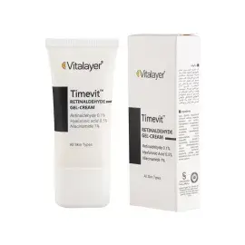 کرم ژل رتینالدئید ویتالیر مدل Timevit حجم 30 میلی لیتر کرم ژل رتینالدئید ویتالیر مدل Timevit حجم 30 میلی لیتر