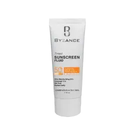 فلوئید ضد آفتاب فاقد چربی SPF 50 بیزانس مناسب پوست های چرب و مختلط حجم 40 میلی لیتر - بژ طبیعی شماره 20