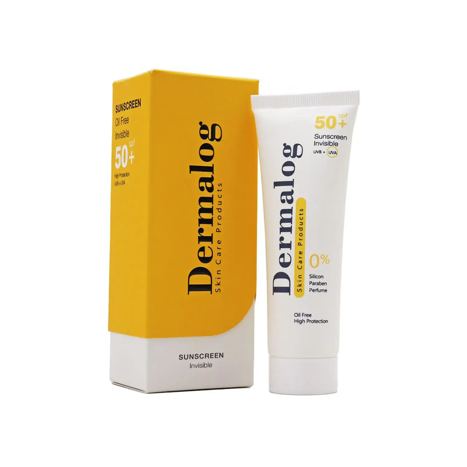 کرم ضد آفتاب SPF50 درمالوگ مناسب پوست چرب - بی رنگ