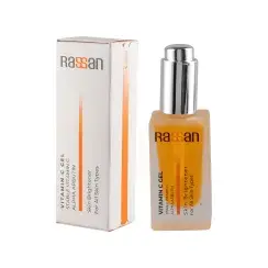 ژل روشن کننده و ضد لک راسن مدل Vitamin C حجم 30 میلی لیتر