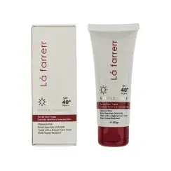 کرم ضد آفتاب مینرال SPF40 لافارر حجم 40 میلی لیتر - رنگی