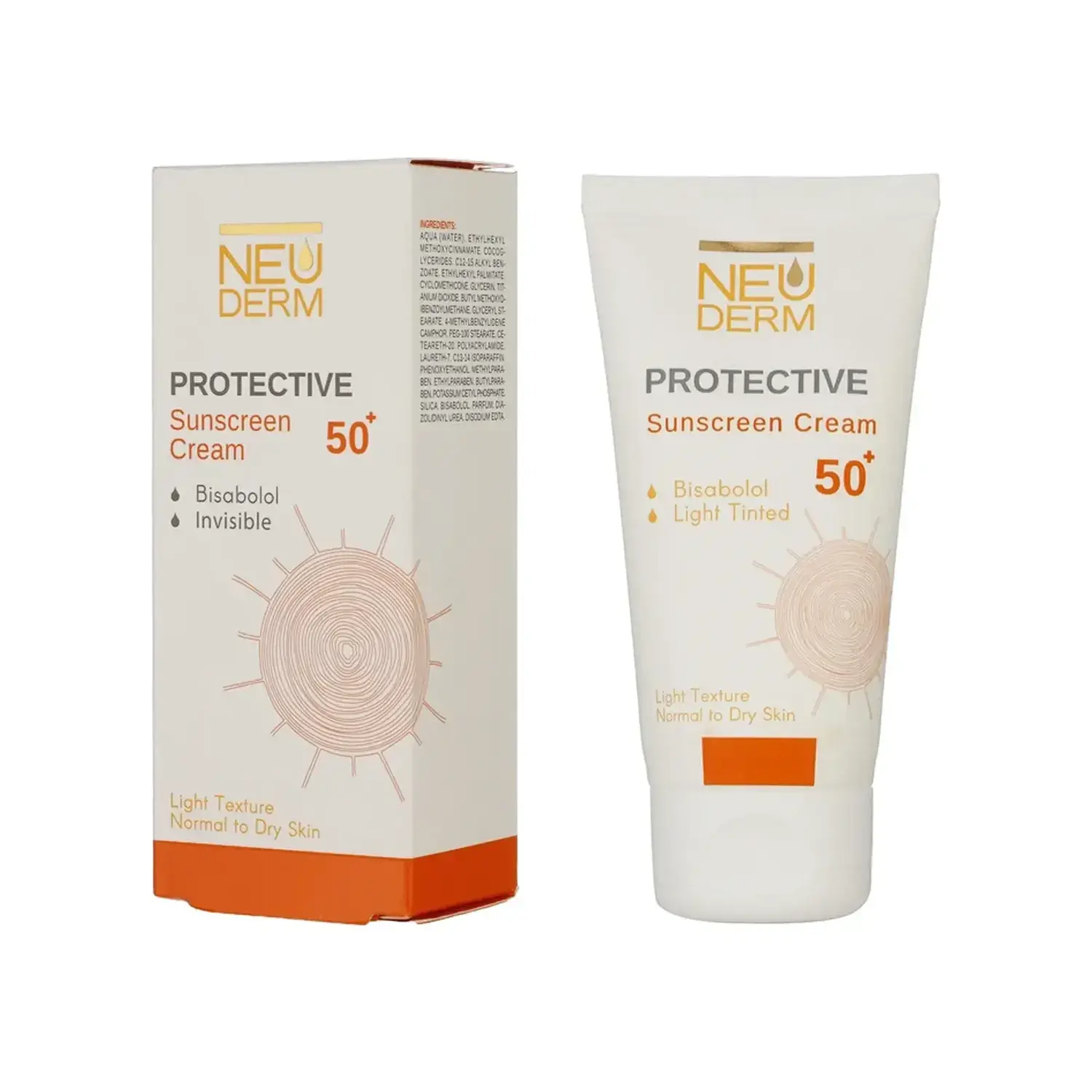 کرم ضد آفتاب نئودرم مدل Highly Protective Invisible SPF50 مناسب پوست خشک و معمولی حجم 50 میلی لیتر - بی رنگ