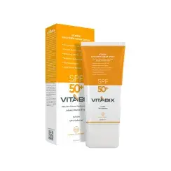 کرم ضد آفتاب SPF50 ویتابیکس مناسب پوست خشک و معمولی - بی رنگ