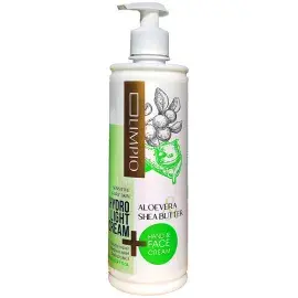 کرم مرطوب کننده پمپی لیمپیو مدل Aloevera حجم 500 میلی لیتر