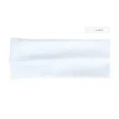 هدبند زنانه مدل کبریتی - رنگ سفید