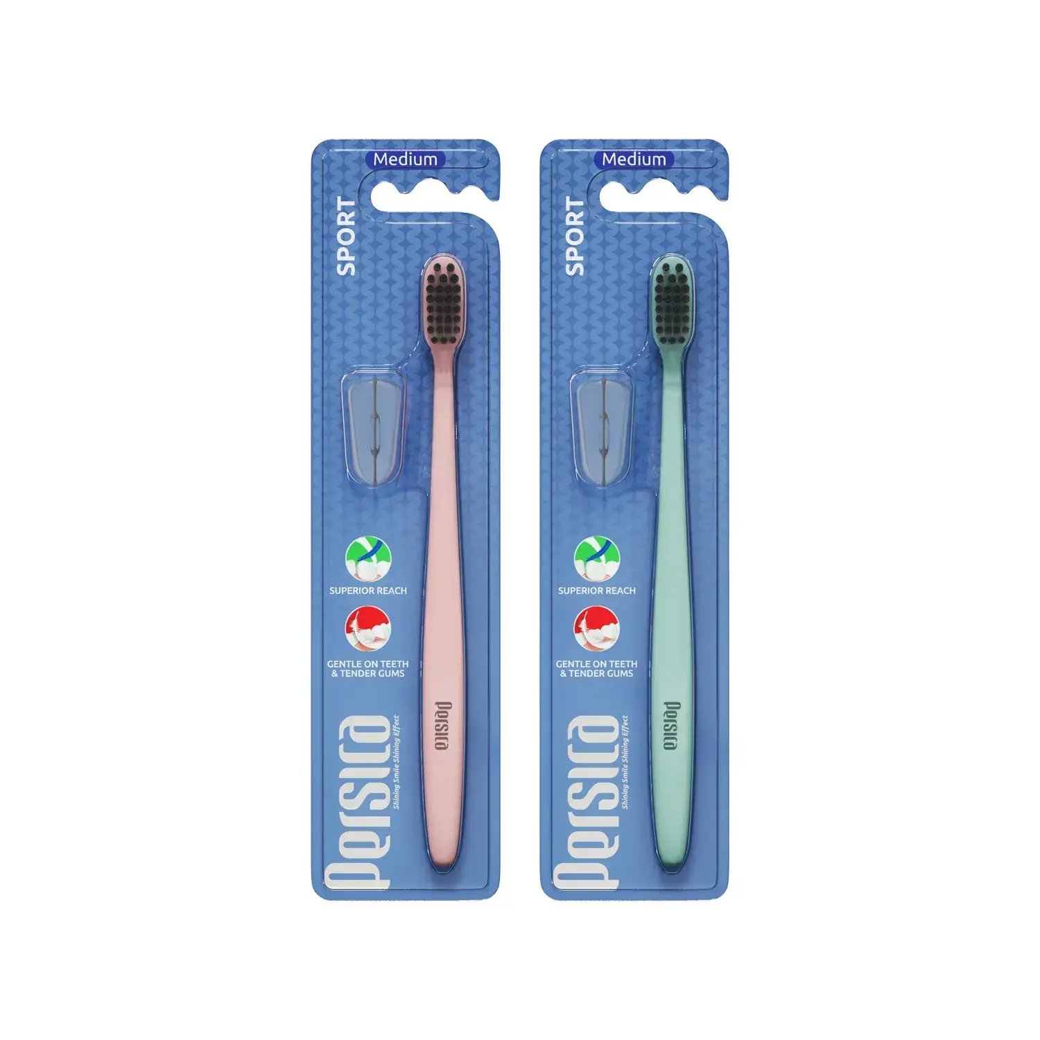 مسواک پرسیکا مدل Sport با برس متوسط کد P316