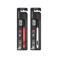 مسواک پرسیکا مدل Charcoal با برس متوسط کد P324