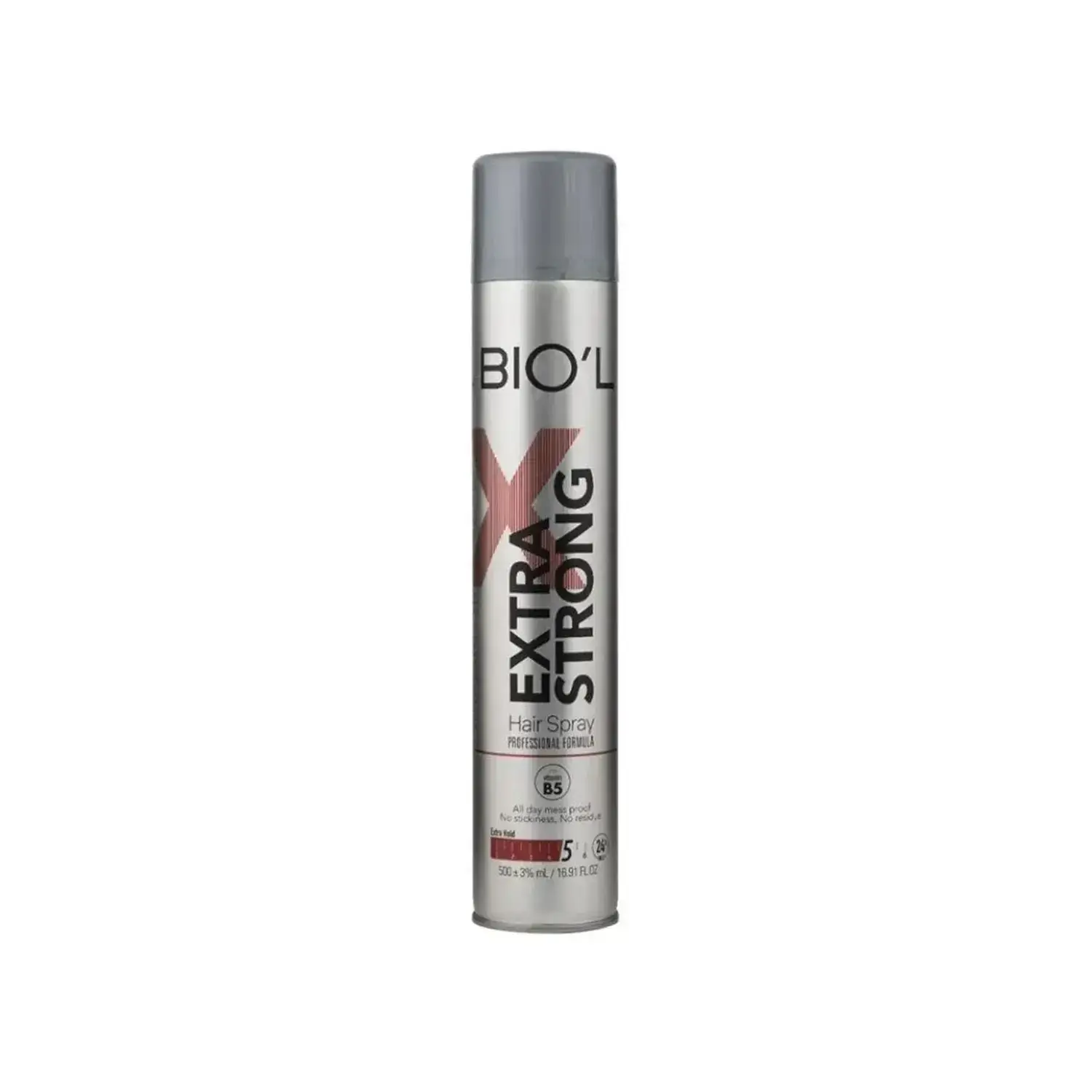 اسپری حالت دهنده مو بیول مدل Extra Strong حجم 500 میلی لیتر