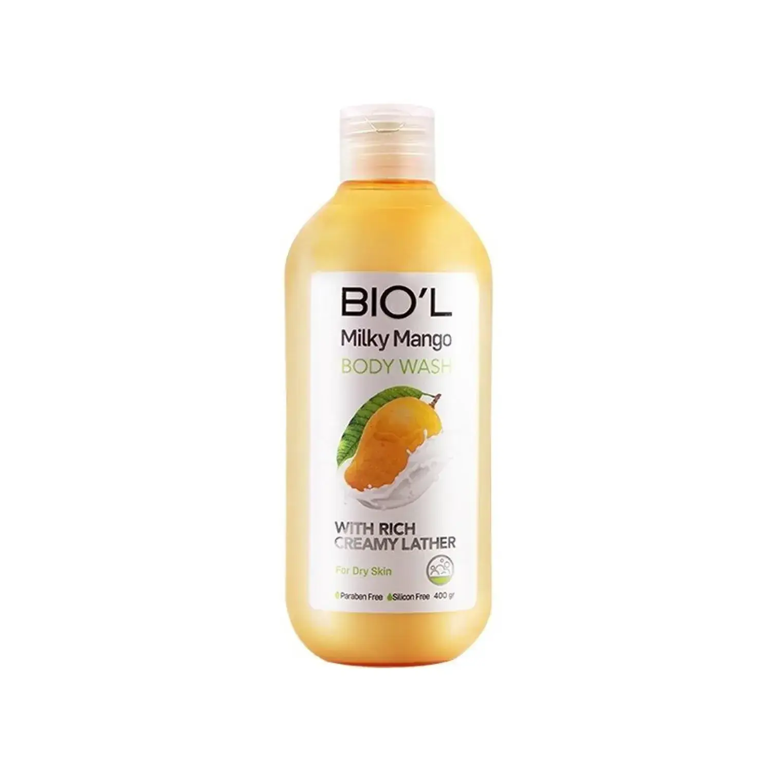 شامپو بدن کرمی بیول مدل Milky Mango حجم 400 میلی لیتر