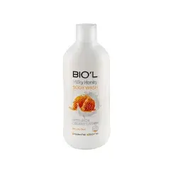 شامپو بدن کرمی بیول مدل Milky Honey حجم 400 میلی لیتر