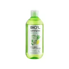 شامپو بدن بیول مدل Lemongrass مناسب انواع پوست حجم 400 میلی لیتر