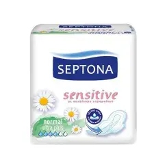 نوار بهداشتی سپتونا مدل Normal Sensitive بسته 10 عددی